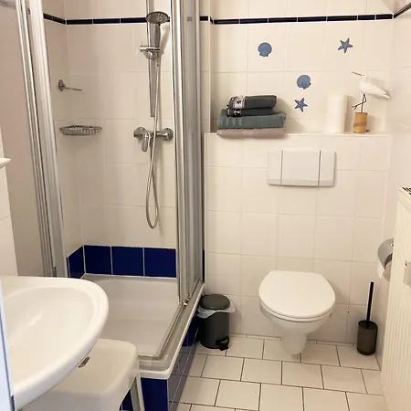 Strandstudio Duenenrose In Mit Balkon, 4 Minuten Zum Sandstrand דירה לובה